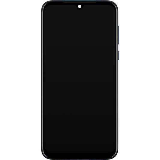 Motorola Moto G8 Plus Сензорен дисплей с рамка, тъмно син, сервизен пакет 5D68C15528