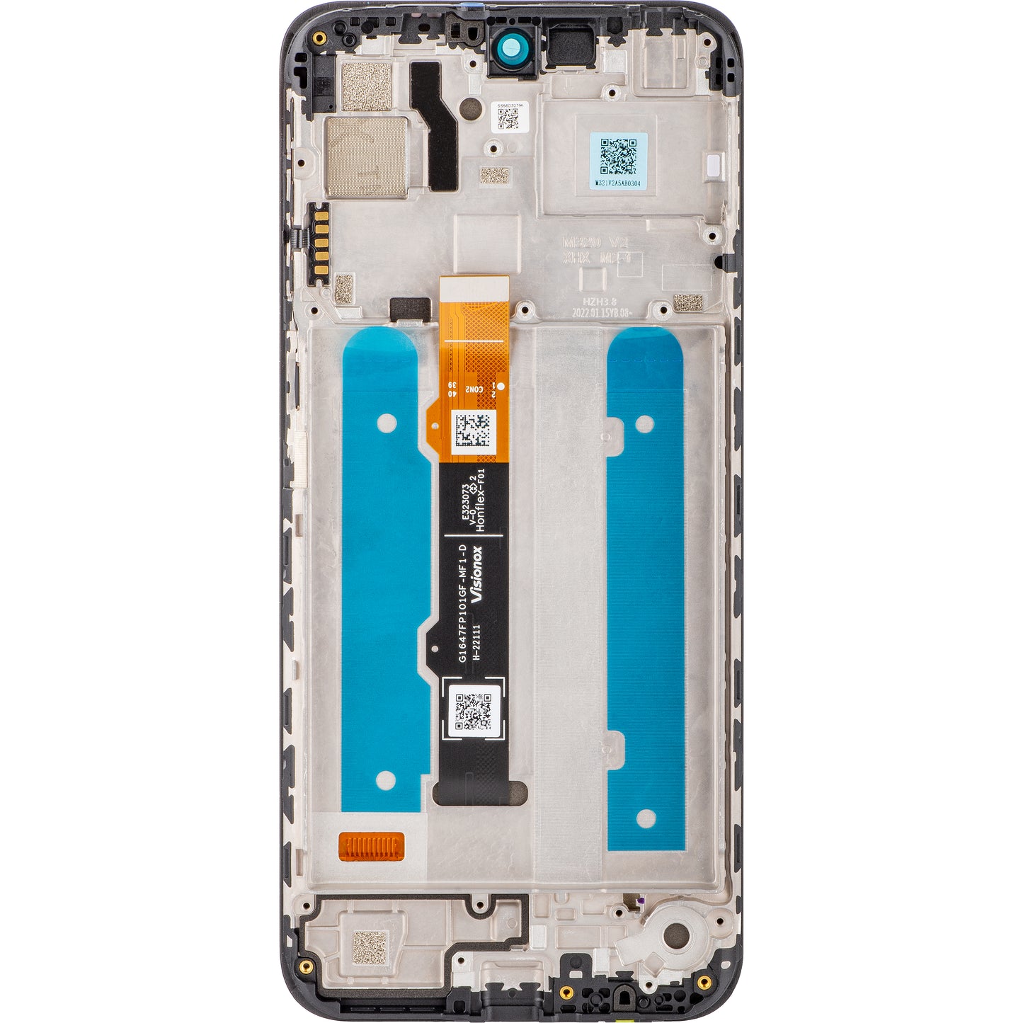 Тъчскрийн дисплей Motorola Moto G31 (XT2173-3), с рамка, черен, сервизен пакет 5D68C19989