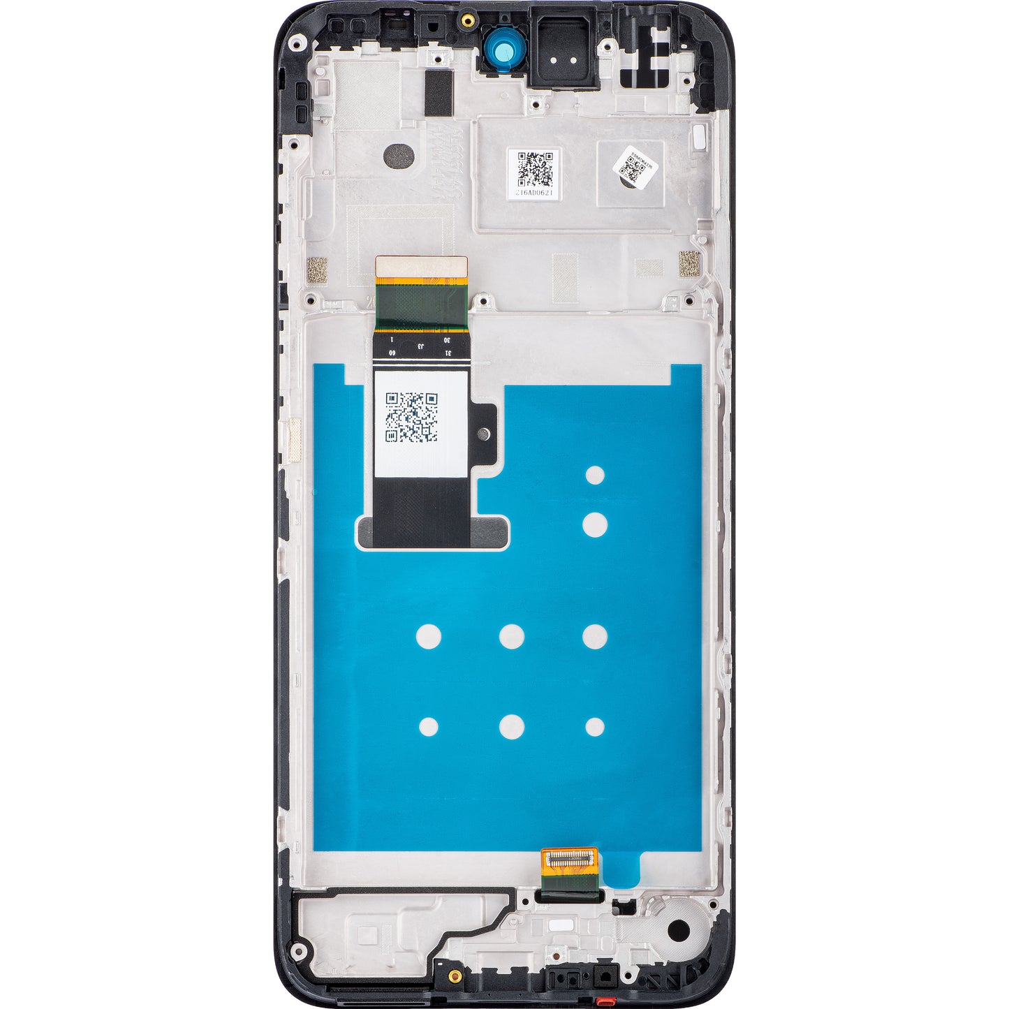 Motorola Moto G13 Тъчскрийн дисплей с рамка, черен (матов въглен), сервизен пакет 5D68C22318