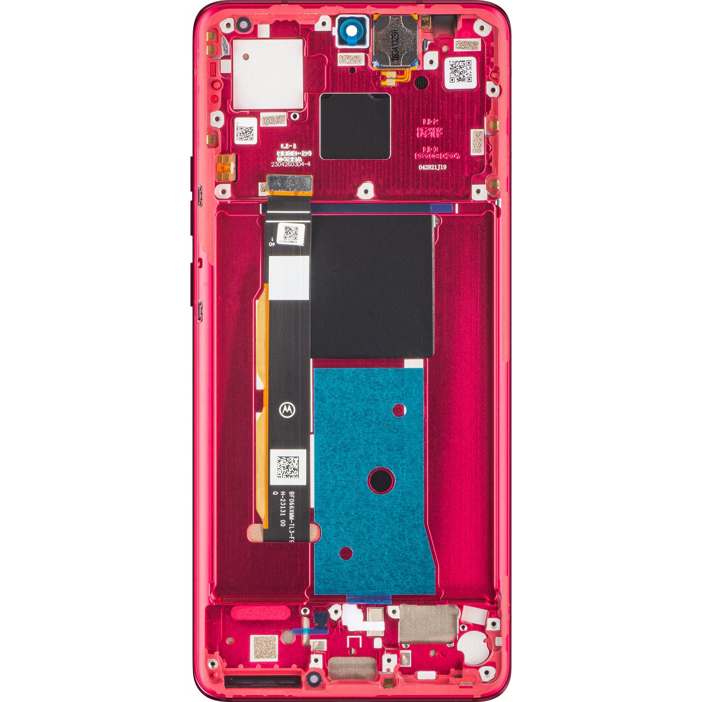 Тъчскрийн дисплей Motorola Edge 40, с рамка, червен (Viva Magenta), сервизен пакет 5D68C22712