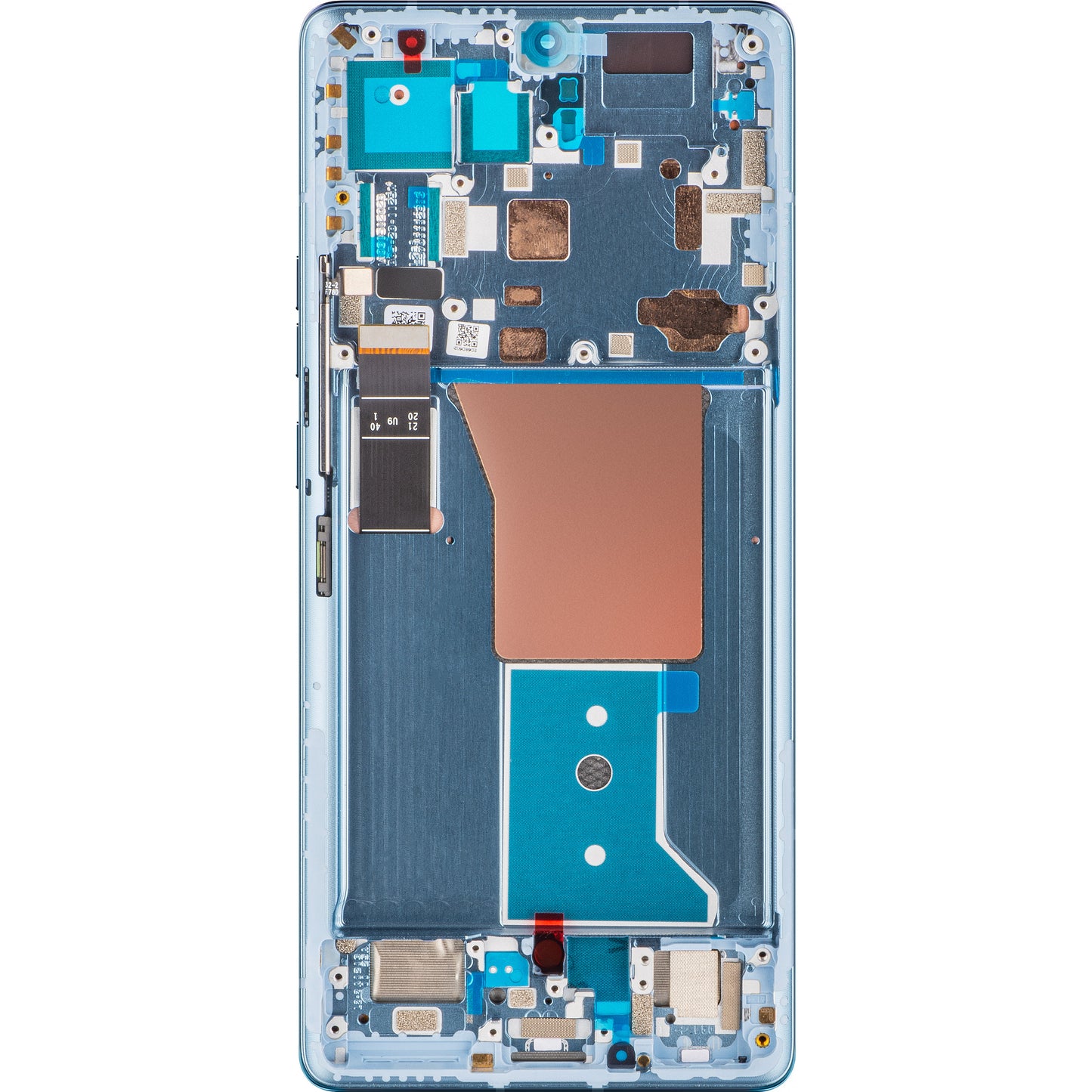Сензорен дисплей Motorola Edge 40 Pro, с рамка, лунно синьо, сервизен пакет 5D68C22011