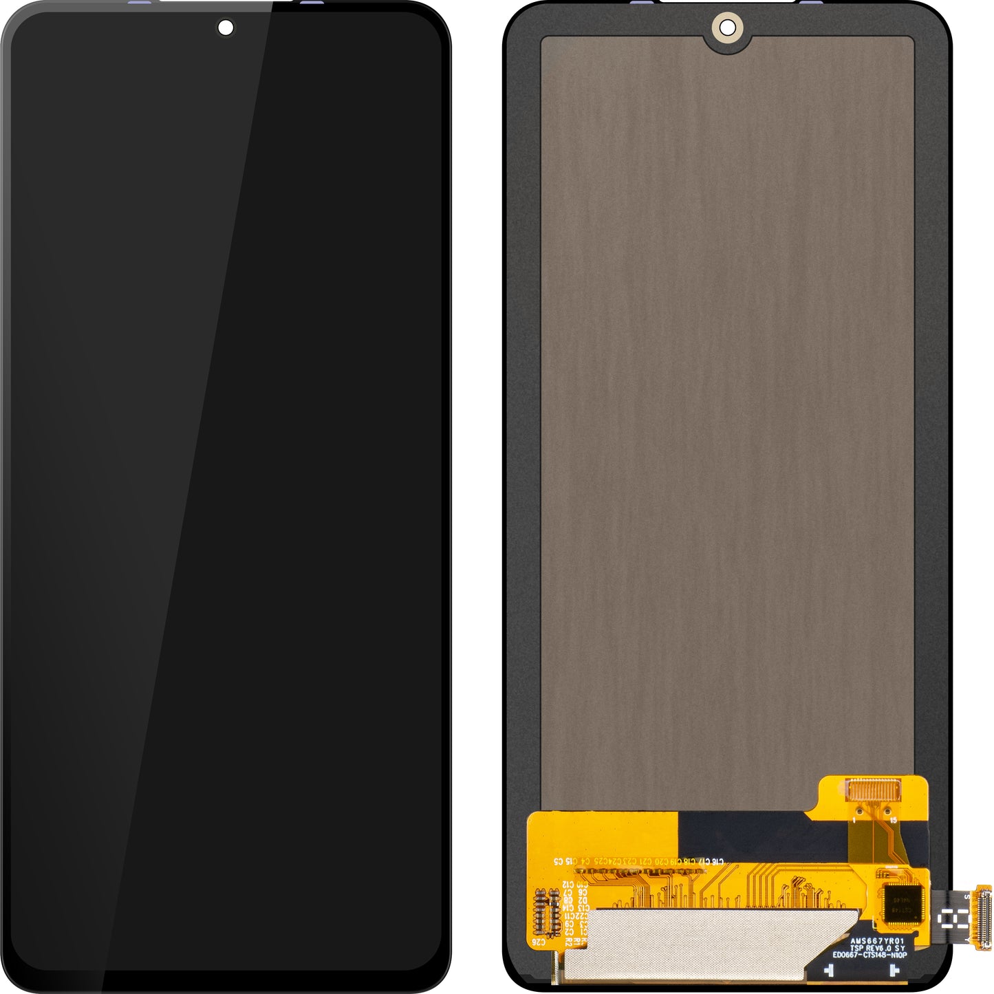 Дисплей с тъчскрийн MP, съвместим с Xiaomi Poco X4 Pro 5G / Redmi Note 10 Pro / Note 10 Pro Max / Note 11 Pro / Note 11 Pro 5G / Note 12 Pro 4G, OLED версия