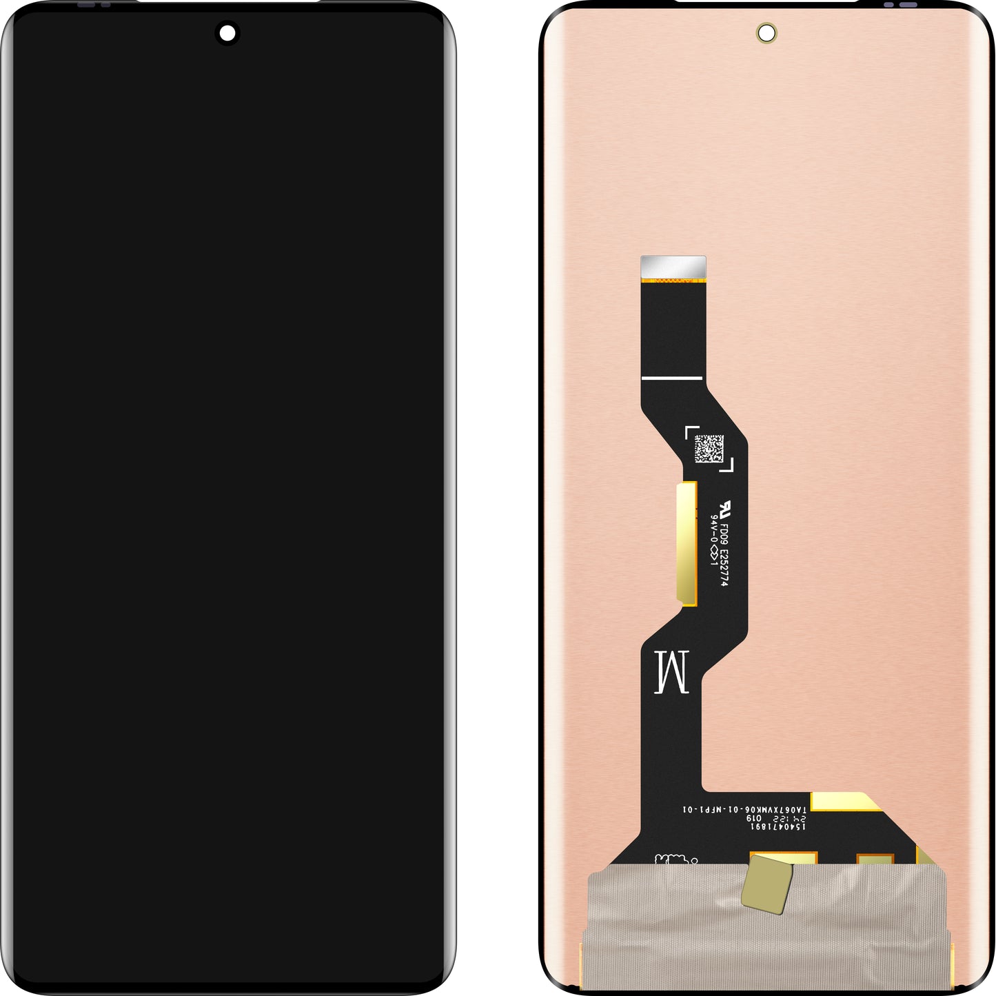 Display с Touchscreen MP съвместим с Motorola Edge 50 / Edge 50 Pro, версия OLED