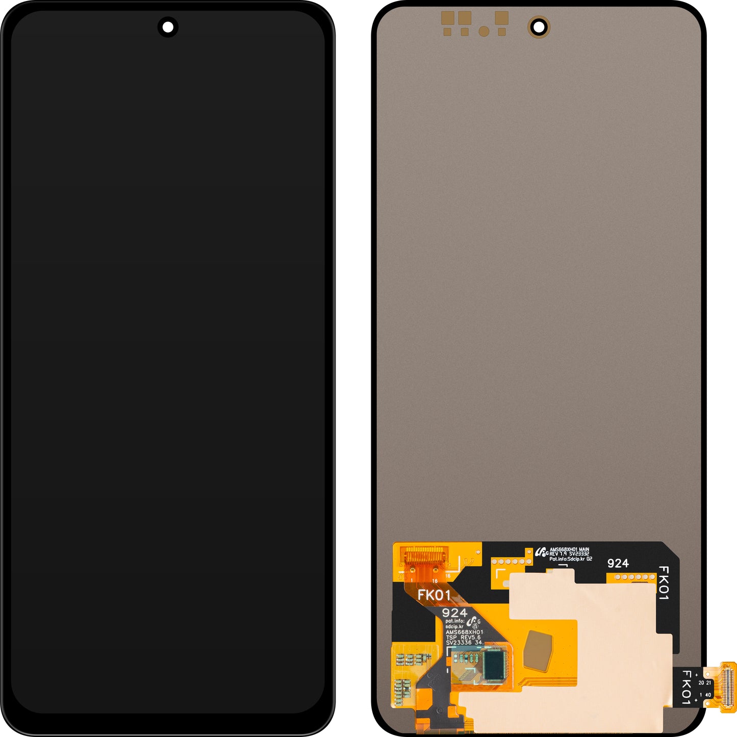 Дисплей с тъчскрийн MP съвместим с vivo V40 Lite 4G (IDN)