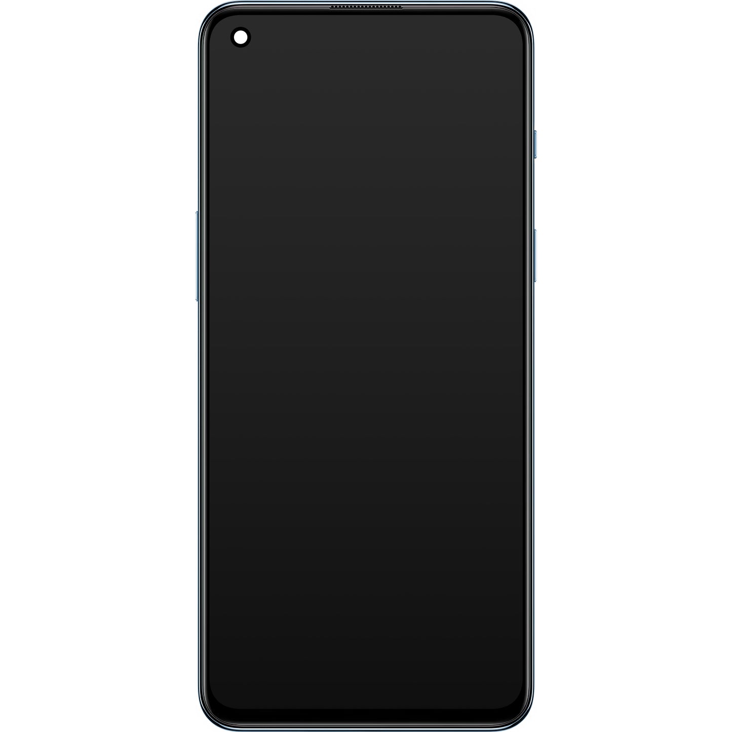 Дисплей с тъчскрийн OnePlus Nord 2 5G, с рамка, син (Blue Haze), Service Pack 4907924