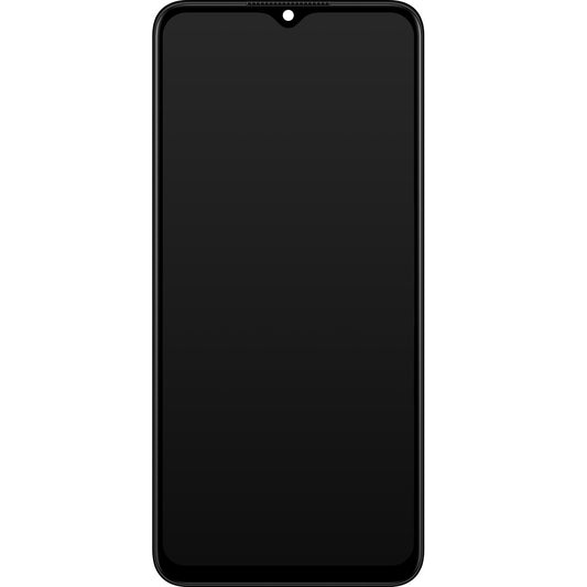 Дисплей със сензорен екран Oppo A57 5G, с рамка, черен, сервизен пакет 4130239