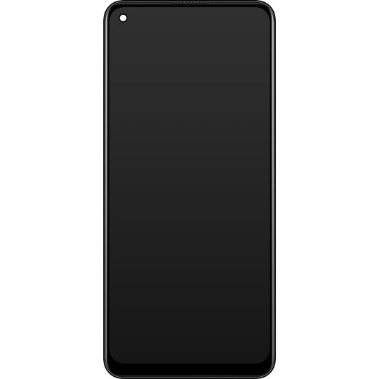 Сензорен дисплей Oppo F19 Pro+ 5G / A95 5G / Reno5 Z / A94 5G, с рамка, черен, сервизен пакет 4908719