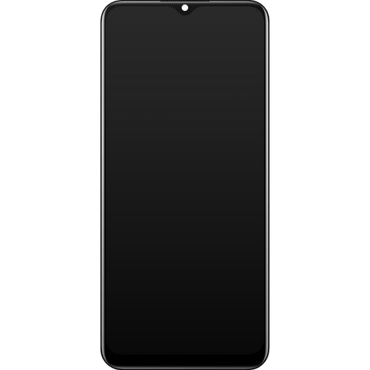 Сензорен дисплей Realme C21Y, с рамка, черен, сервизен пакет 4908747