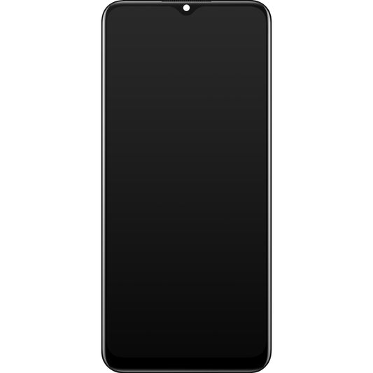 Сензорен дисплей Realme C25Y, с рамка, черен, сервизен пакет 4908854