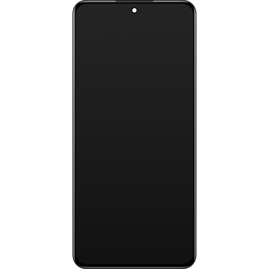 Сензорен дисплей Realme GT Neo 3, с рамка, черен, сервизен пакет 4130237