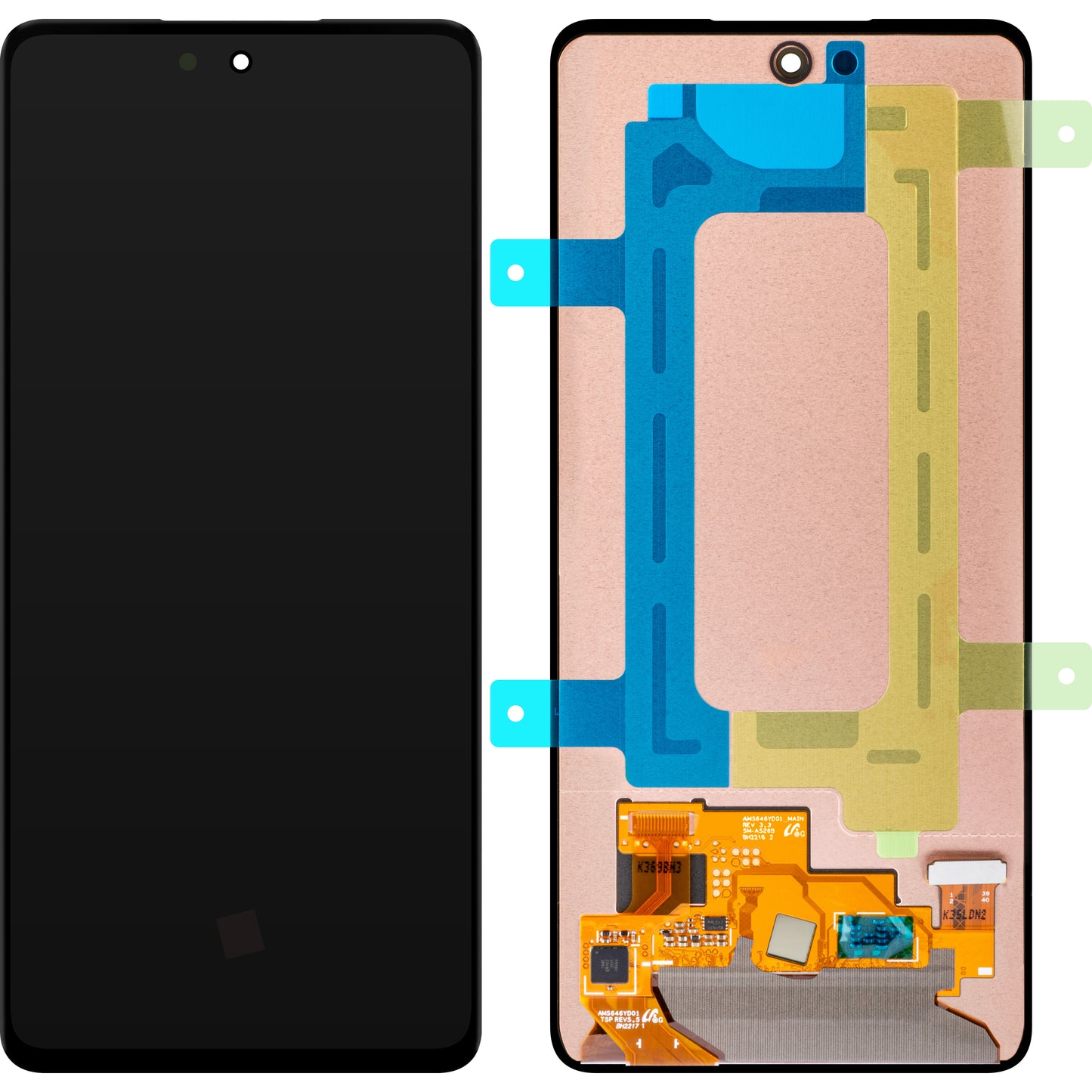 Сензорен дисплей Samsung Galaxy A52s 5G A528 / A52 5G A528 / A52 A526 / A52 A525, сервизен пакет GH96-14303A