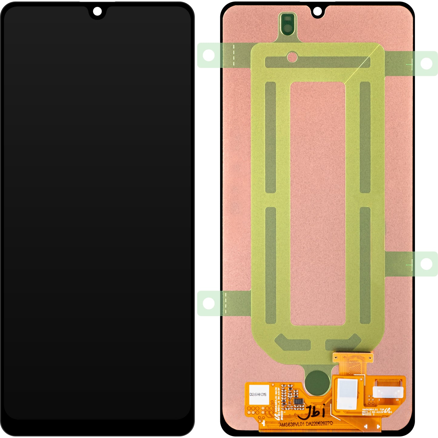 Samsung Galaxy A31 A315 Сензорен дисплей, сервизен пакет GH96-1354545A