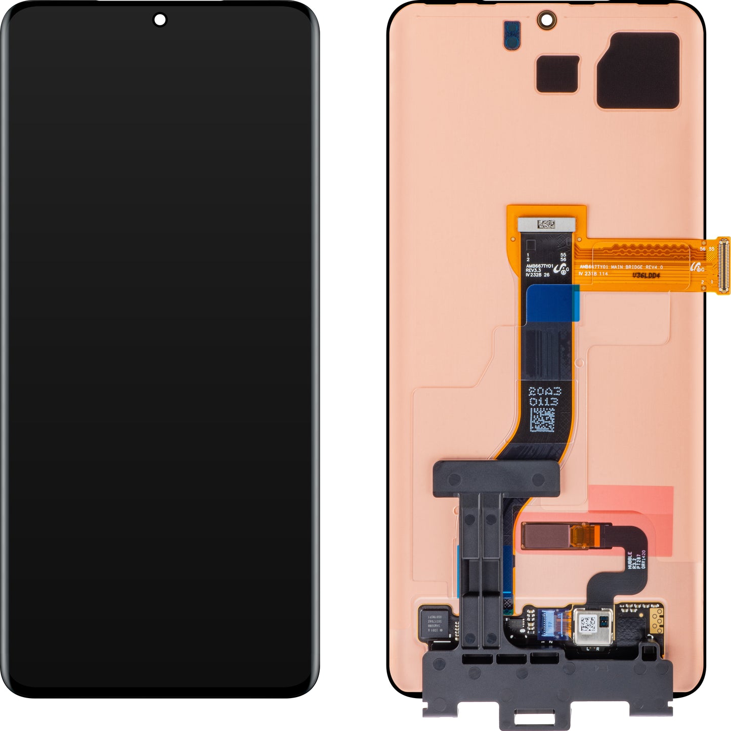 Сензорен дисплей Samsung Galaxy Galaxy S20+ 5G G986 / S20+ G985, сервизен пакет GH96-13030A