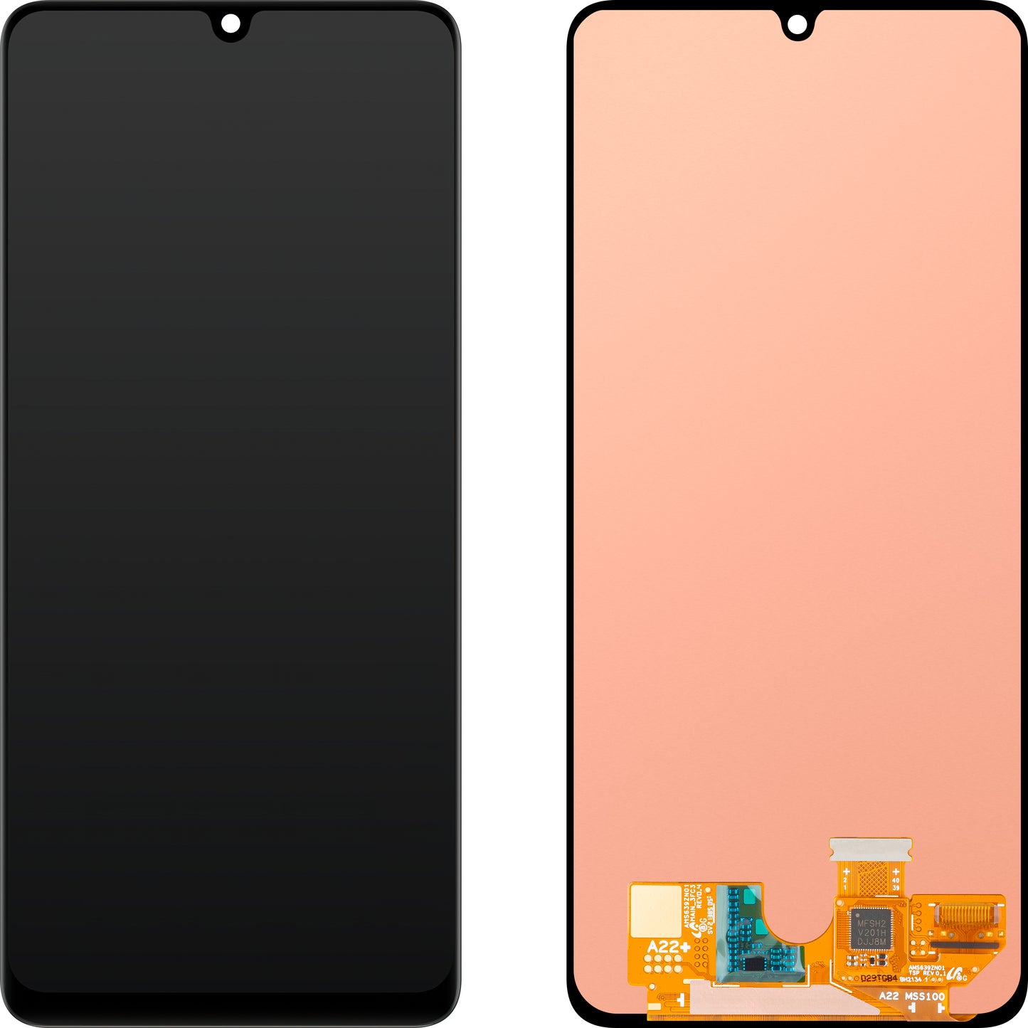 Сензорен дисплей Samsung Galaxy A22 A225, сервизен пакет GH96-14637A