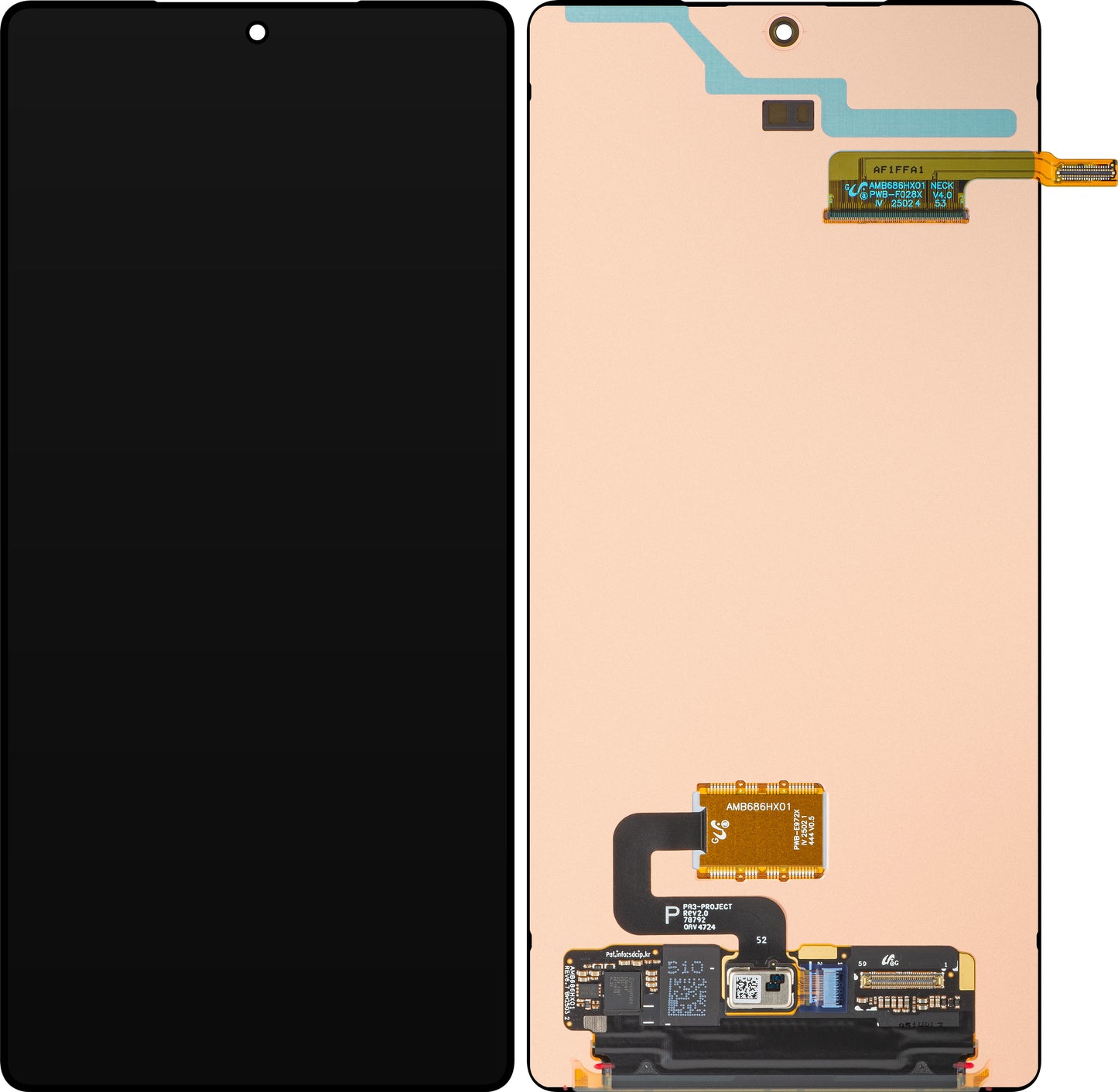 Дисплей с тъчскрийн Samsung Galaxy S25 Ultra S938, Service Pack GH82-36588A