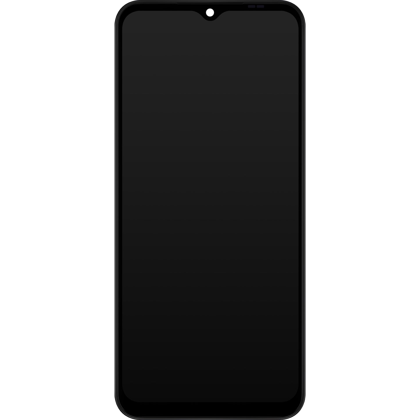 Сензорен дисплей Samsung Galaxy A14 A145, с рамка, европейска версия, черен, сервизен пакет GH81-23540A