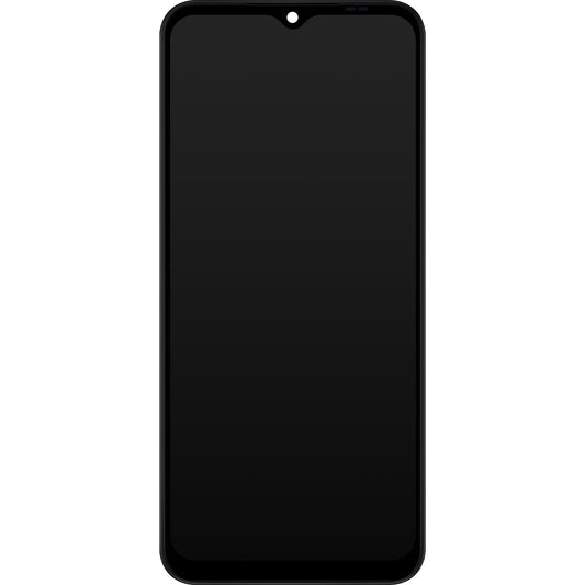 Сензорен дисплей Samsung Galaxy A14 A145, с рамка, европейска версия, черен, сервизен пакет GH81-23540A