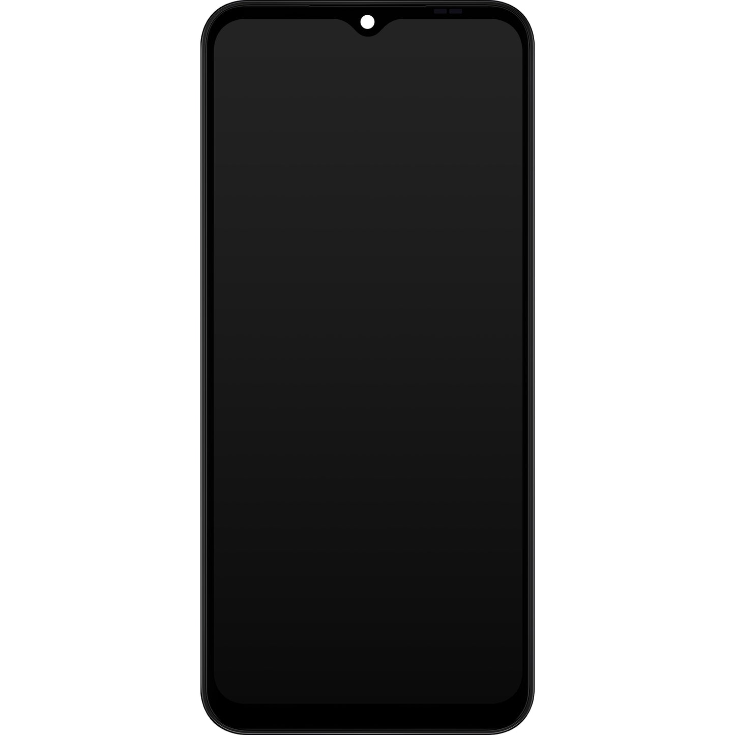 Тъчскрийн дисплей Samsung Galaxy A14 A145, с рамка, неевропейска версия, черен, сервизен пакет GH82-3111185A