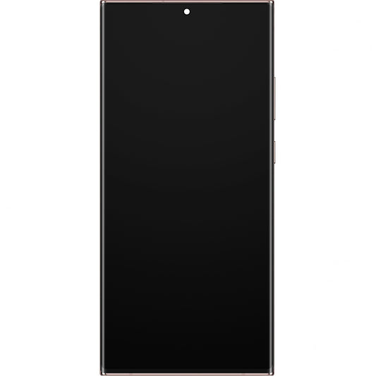 Samsung Galaxy Galaxy Note 20 Ultra 5G N986 / Note 20 Ultra N985 Touchscreen Display with Frame, Mystic Bronze, Service Pack GH82-31453D