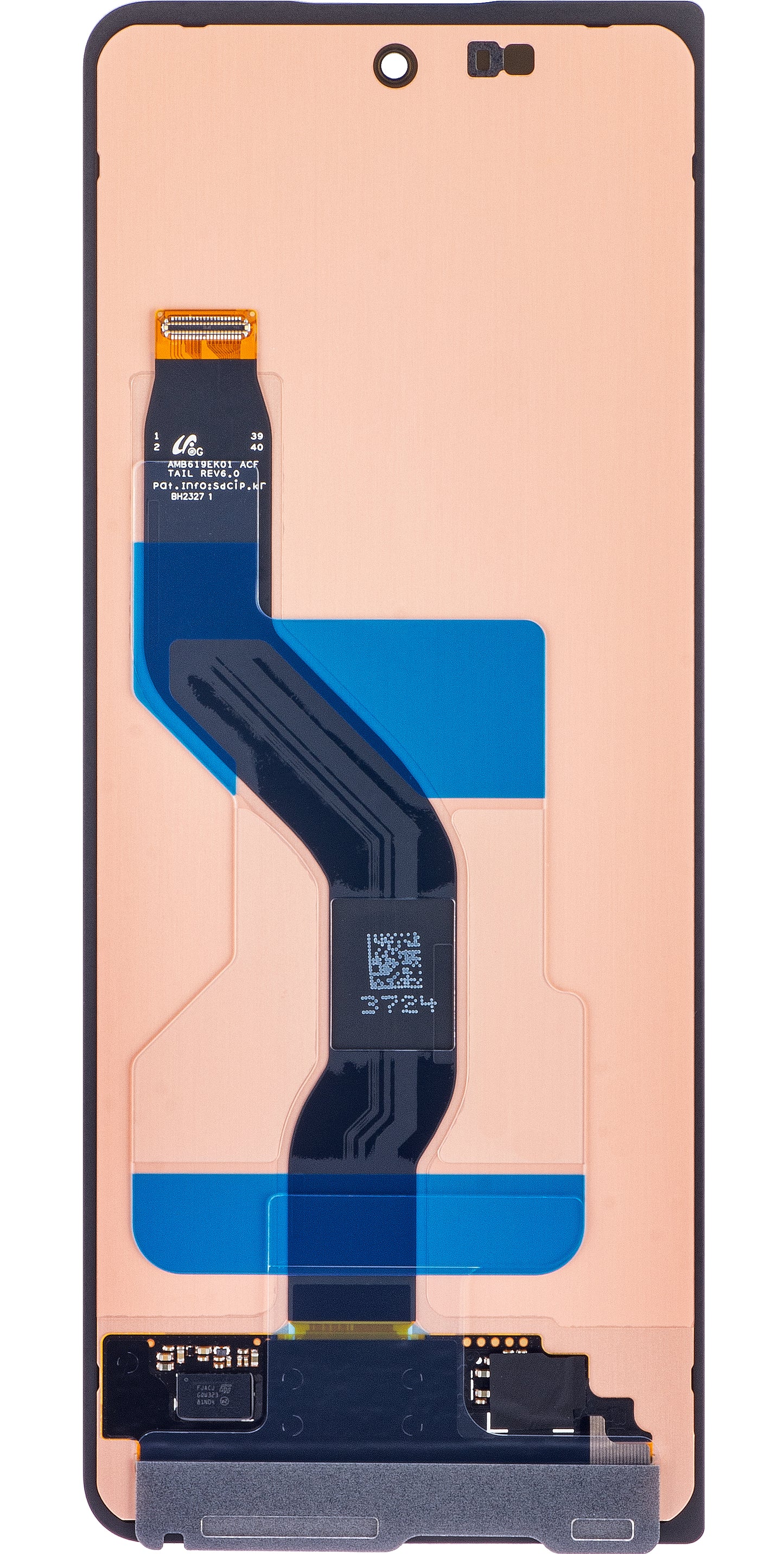 Тъчскрийн дисплей Samsung Galaxy Z Fold5 F946, под външен, сервизен пакет GH82-31849A