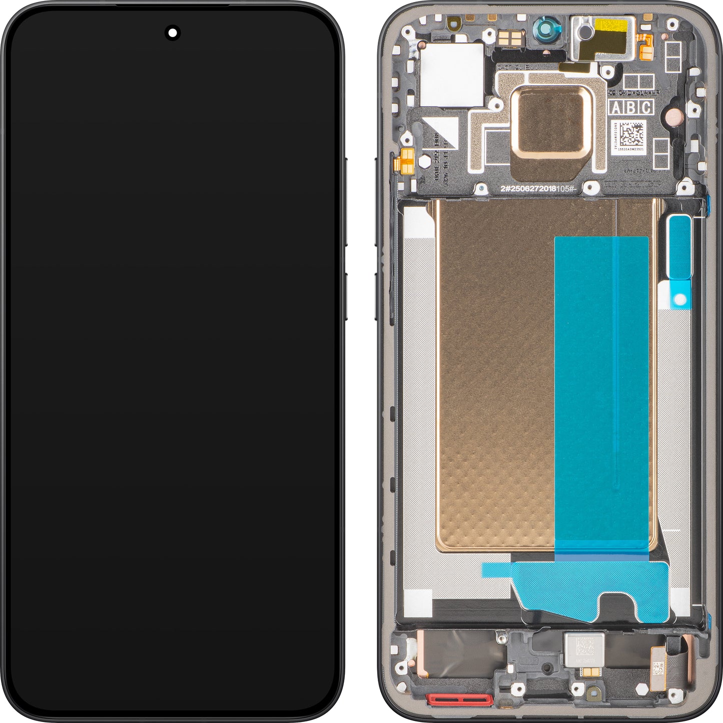 Дисплей с тъчскрийн Xiaomi Poco F7, с рамка, черен, Service Pack 5600270O10U00