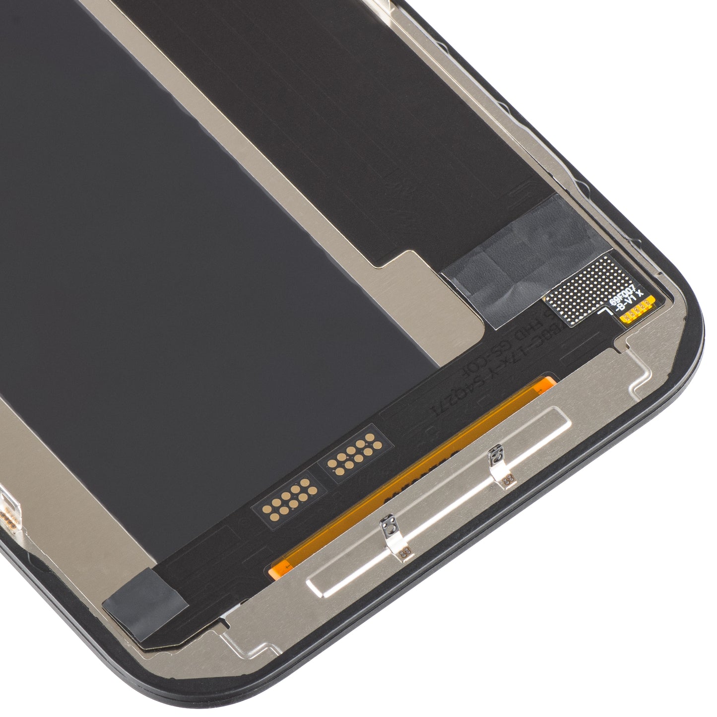 Дисплей със сензорен екран ZY за Apple iPhone 17 Pro Max, с рамка, LCD версия In-Cell IC Movable, черен