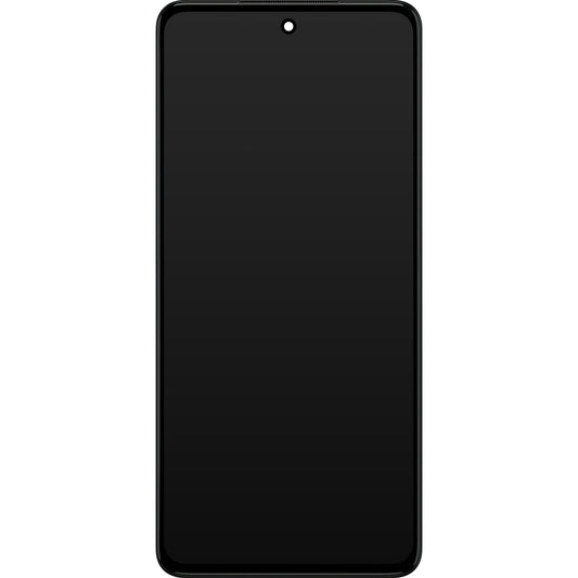 Motorola Moto G82 Дисплей с тъчскрийн, с рамка, сив, сервизен пакет 5D68C20864
