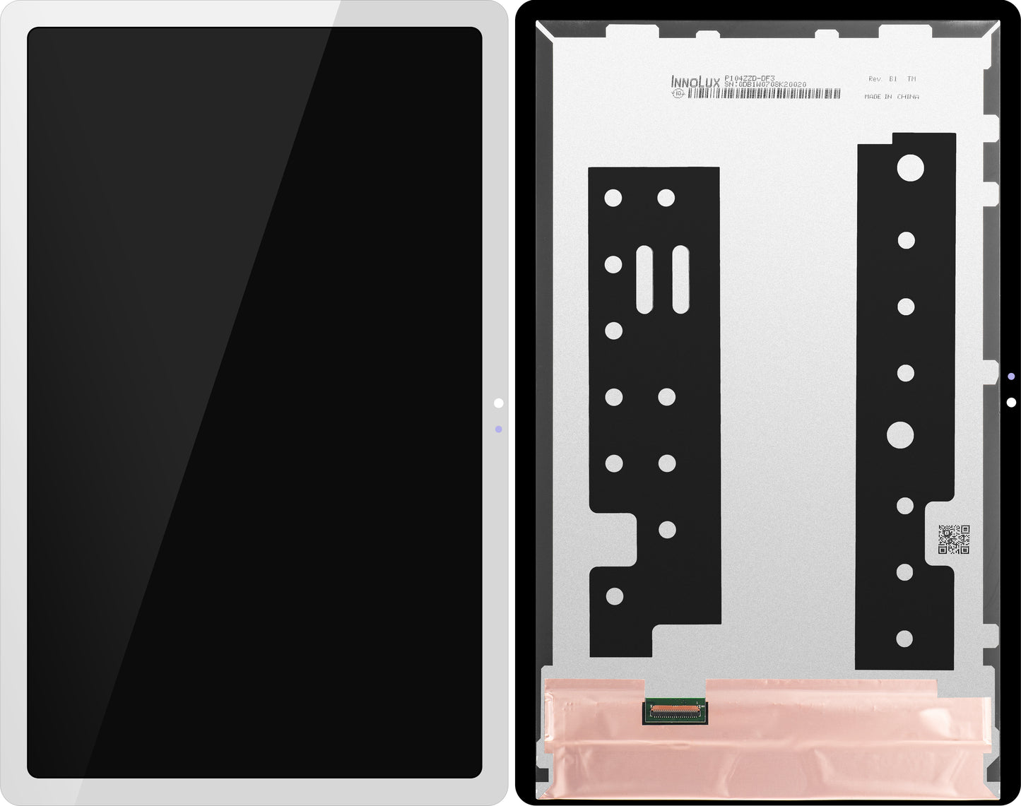 Сензорен дисплей Samsung Galaxy Tab A7 10.4 (2020), бял, сервизен пакет GH81-19689A