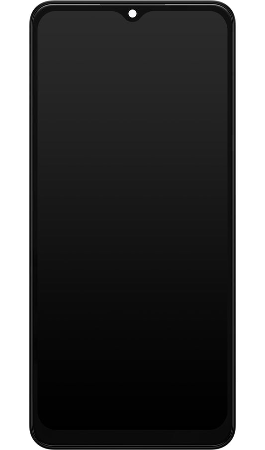 Сензорен дисплей Samsung Galaxy A13 5G A136, с рамка, черен, сервизен пакет GH82-29077A