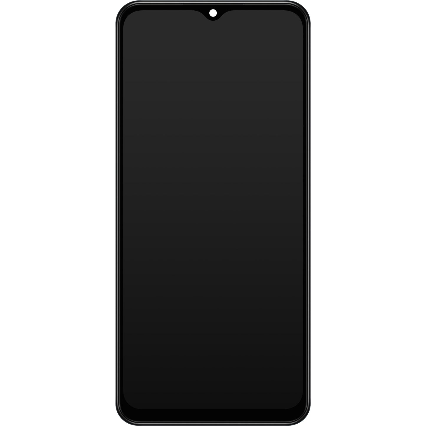 Сензорен дисплей Samsung Galaxy M13 M135, с рамка, черен, сервизен пакет GH82-29132A