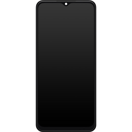 Сензорен дисплей Samsung Galaxy A13 A137, с рамка, черен, сервизен пакет GH82-29228A