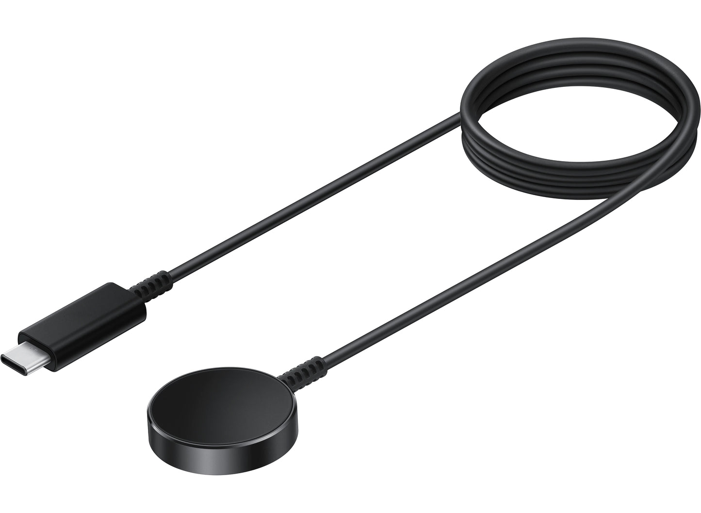 Безжично зарядно за Samsung Galaxy Watch Series, USB-C, Черно EP-OR900BBEGWW