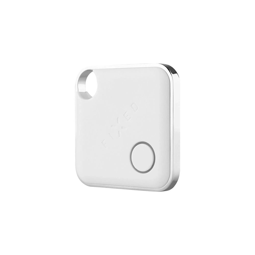 Fixed SmartTag Duo за iOS, Комплект 2 Броя, Бял / Черен