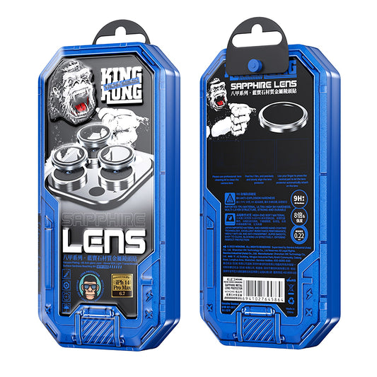 Защитно фолио за камерата Заден капак Wekome WTPC-008 за Apple iPhone 15 Pro, със стъклена защита, златист