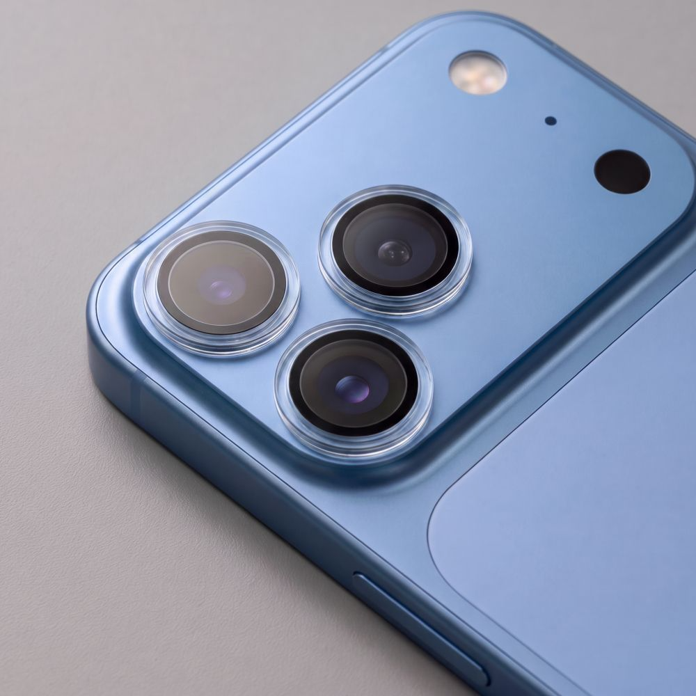 Протектор за задна камера Tech-Protect CamRing Fit+ за Apple iPhone 18 Pro / 18 Pro Max, закалено стъкло, прозрачен