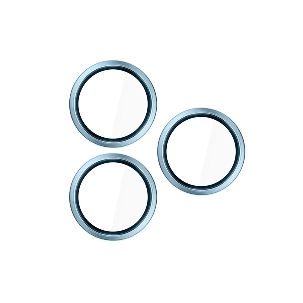 Фолио за защита на задната камера 3MK Hardy Protection Pro за Apple iPhone 17 Pro Max / 17 Pro, Закалено стъкло, Синьо
