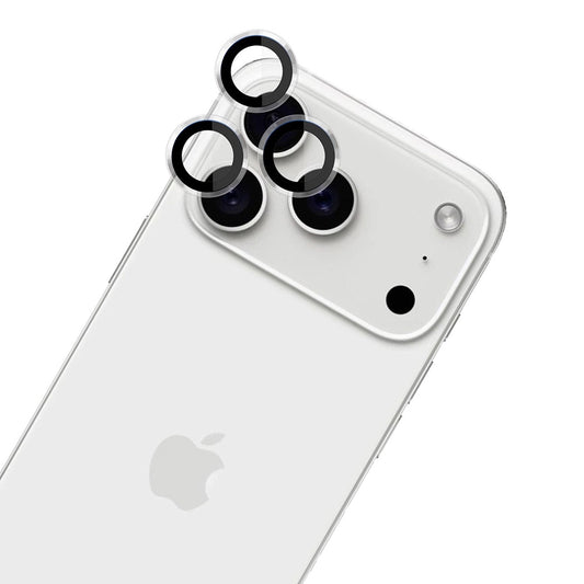 Защитно фолио за задна камера 3MK Hardy Protection Pro за Apple iPhone 17 Pro Max / 17 Pro, закалено стъкло, прозрачно