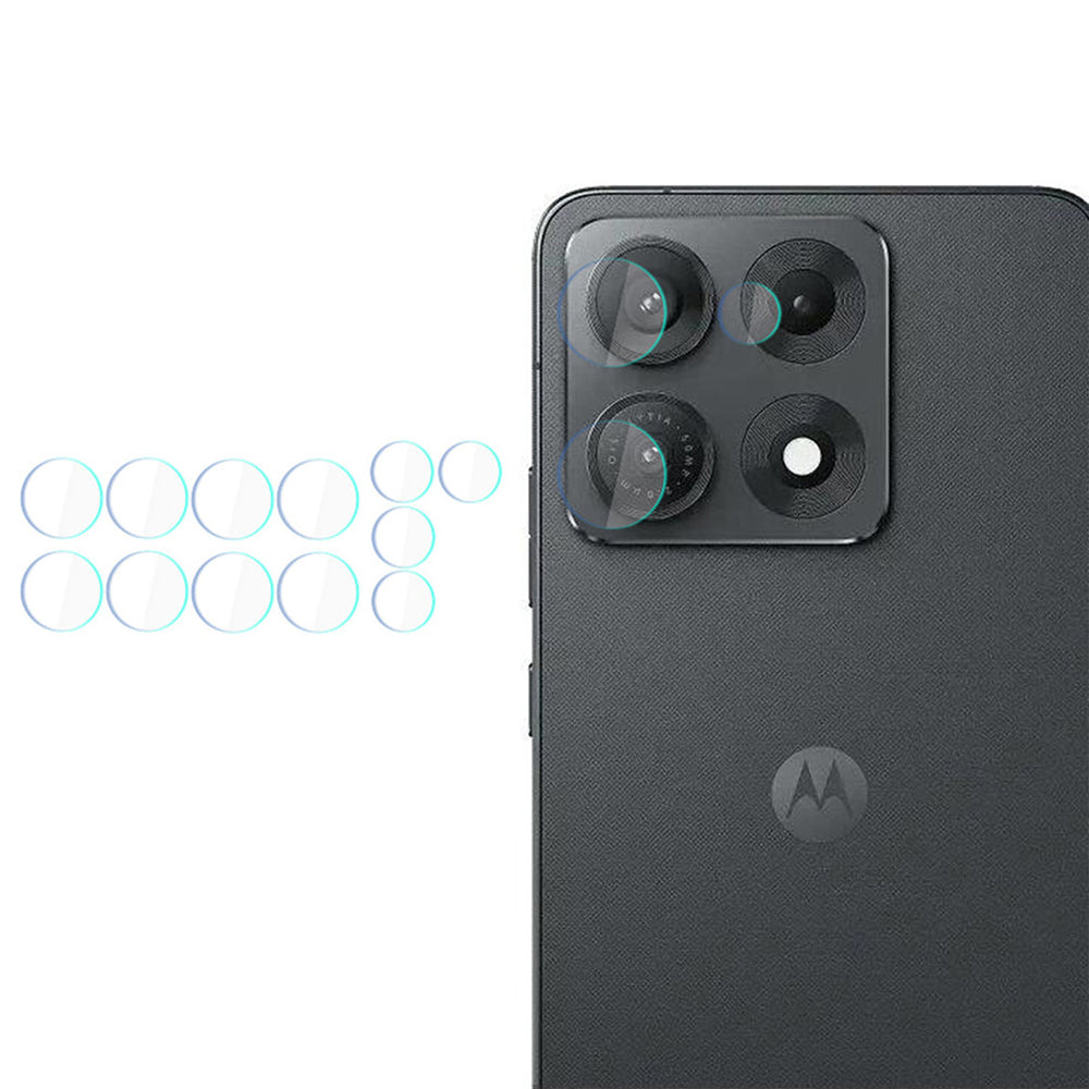 Протектор за задна камера 3MK Protection за Motorola Edge 70 Max, закалено стъкло, комплект от 4 броя, прозрачен