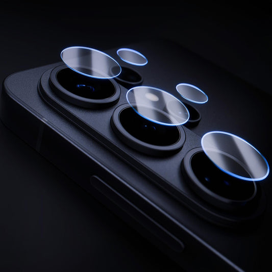 Защитно фолио за задна камера 3MK Protection за Samsung Galaxy S26 Ultra S948, закалено стъкло, комплект от 4 броя, прозрачно