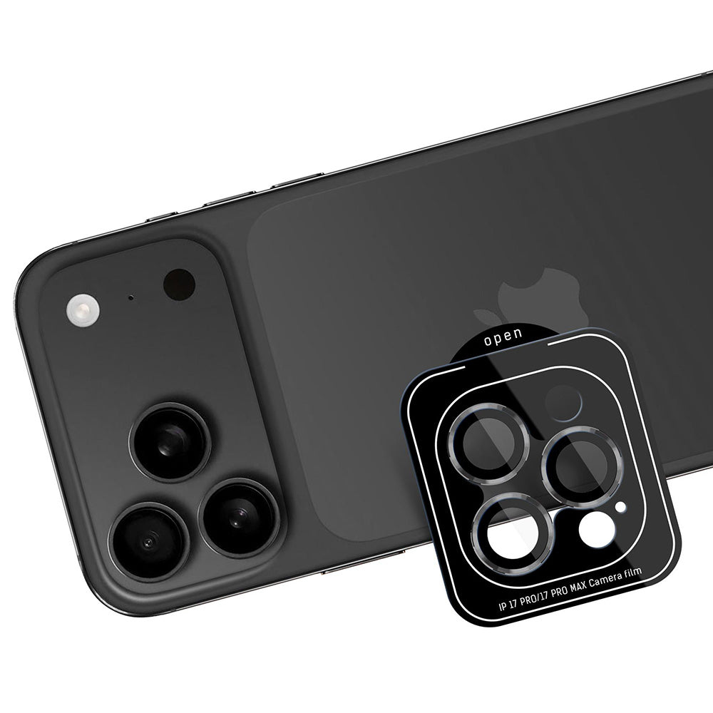 Фолио за защита на задната камера 3MK Protection Pro за Apple iPhone 17 Pro Max / 17 Pro, Закалено стъкло, Бежово