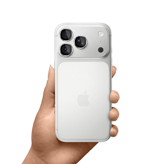 Протектор за задна камера 3MK Protection Pro за Apple iPhone 18 Pro / 18 Pro Max, закалено стъкло, сребрист
