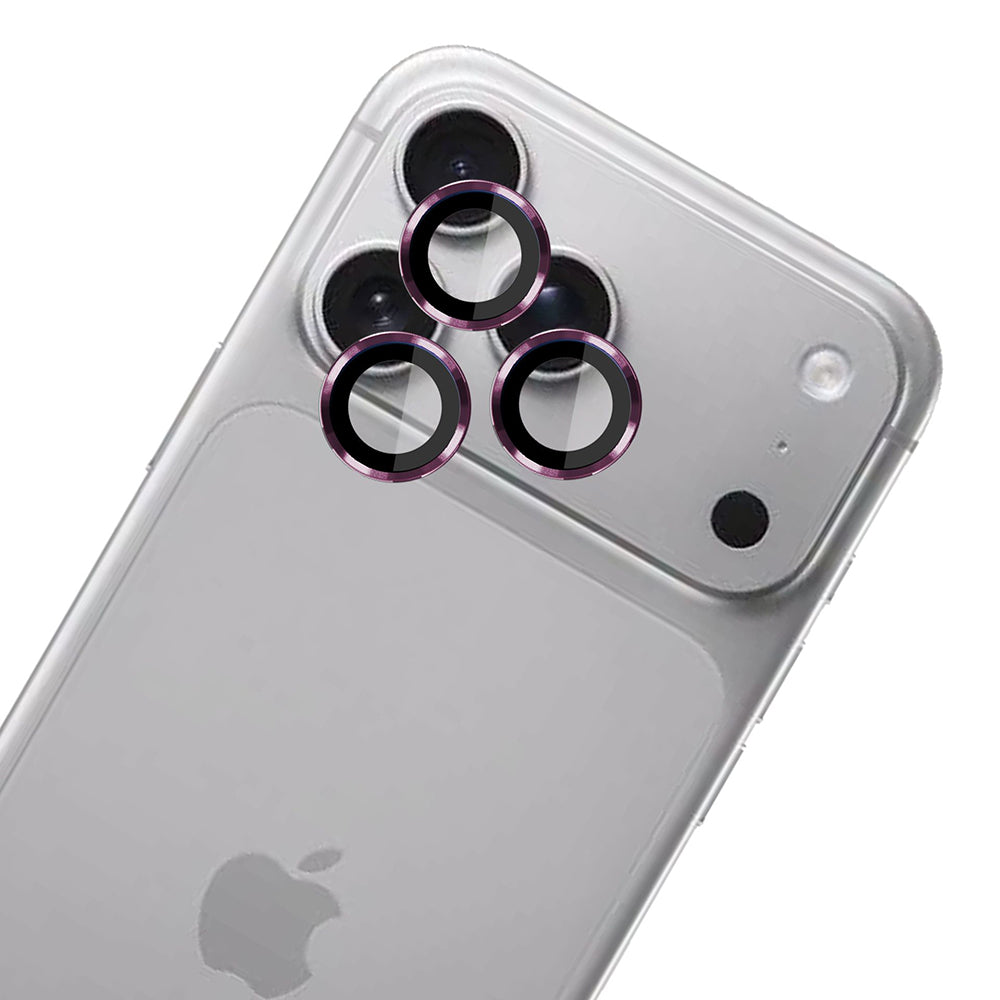 3MK Protection Pro Rear Camera Protective Film for Apple iPhone 18 Pro / 18 Pro Max, Tempered Glass, Burgundy