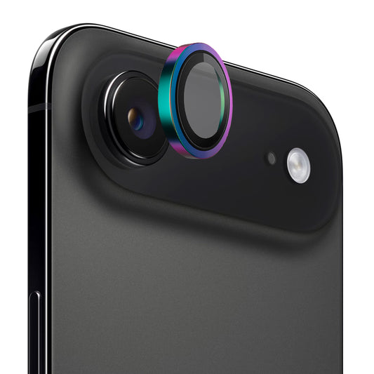 Blueo Metal Frame Rear Camera Protection Film for Apple iPhone 17 Air, Tempered Glass, Multicolor