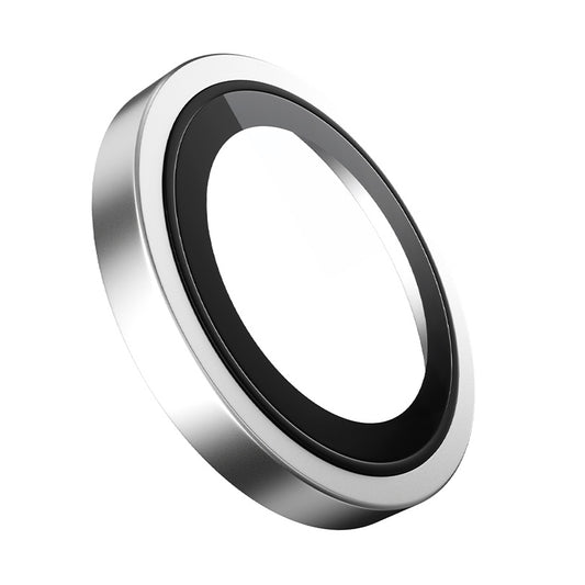 Фолио за защита на задната камера Blueo Metal Frame за Apple iPhone 17 Pro Max / 17 Pro, закалено стъкло, сребристо