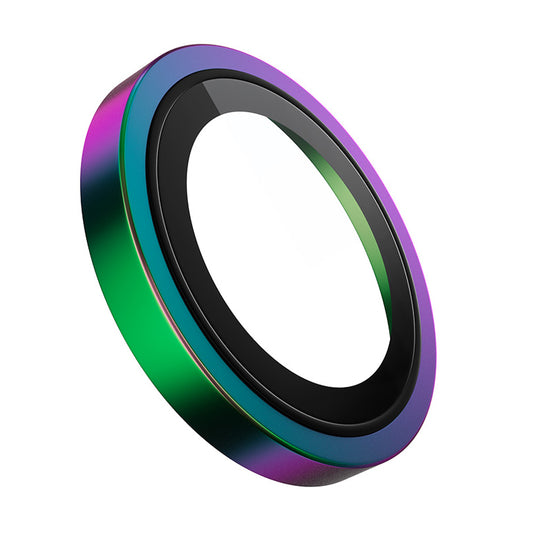 Фолио за защита на задната камера Blueo Metal Frame за Apple iPhone 17 Pro Max / 17 Pro, Закалено стъкло, Многоцветно