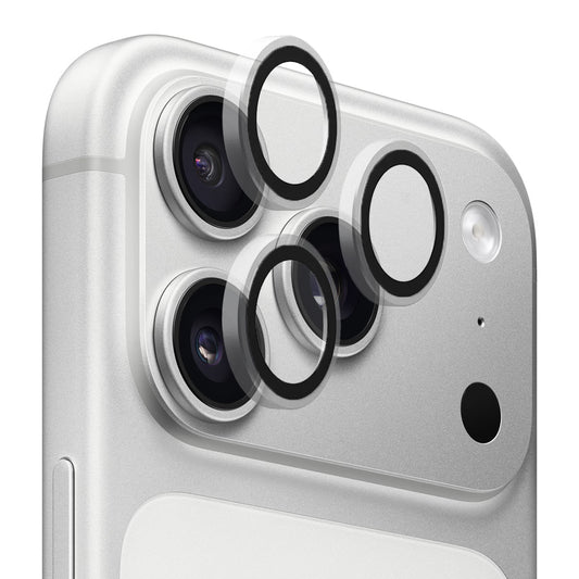 Защитно фолио Blueo Metal Frame за задна камера за Apple iPhone 17 Pro Max / 17 Pro, закалено стъкло, прозрачно