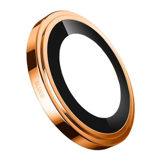 Защитно фолио Blueo Sapphire Crystal за задна камера за Apple iPhone 17 Pro Max / 17 Pro, Закалено стъкло, Оранжево