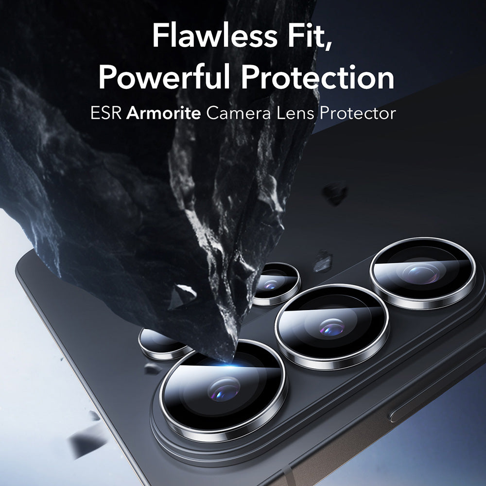 Фолио за защита на задната камера ESR Armorite за Samsung Galaxy S26 Ultra S948, закалено стъкло, прозрачно