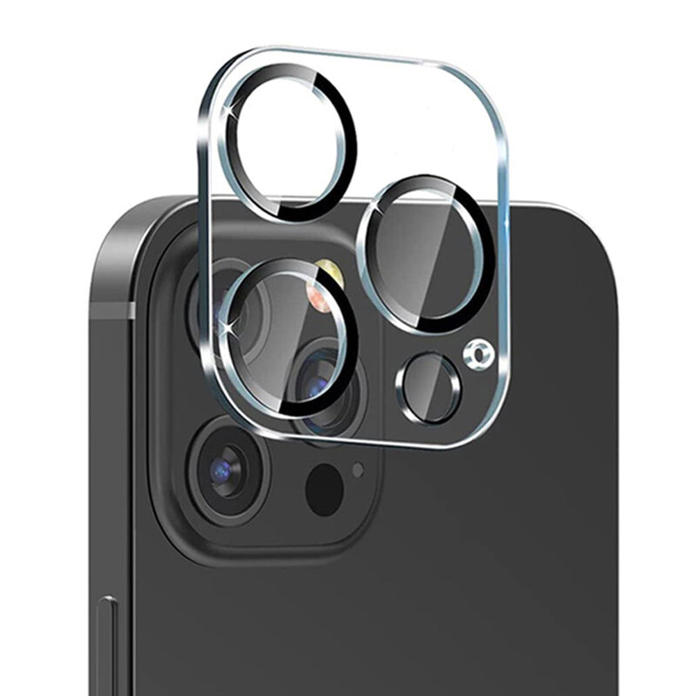 Протектор за задна камера Lito S+ за Apple iPhone 14 Pro Max / 14 Pro, закалено стъкло, черен
