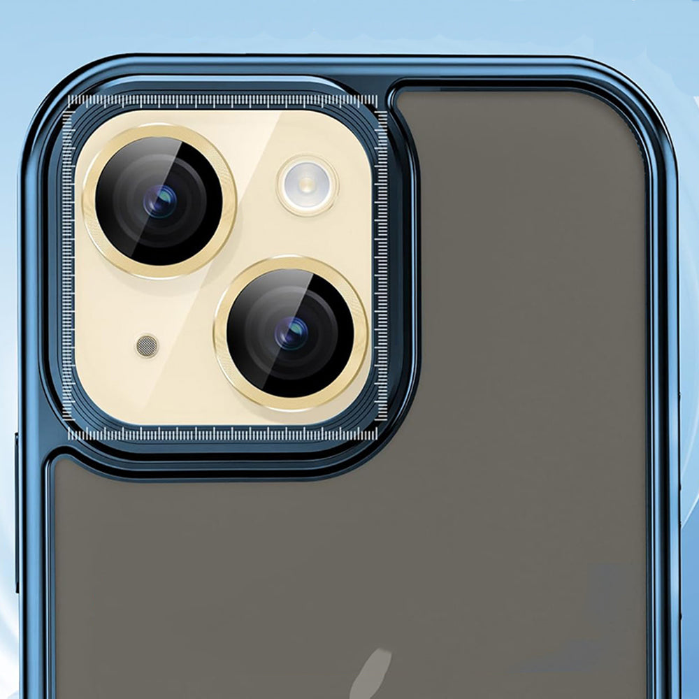 Протектор за задна камера Lito S+ за Apple iPhone 14, закалено стъкло, жълт